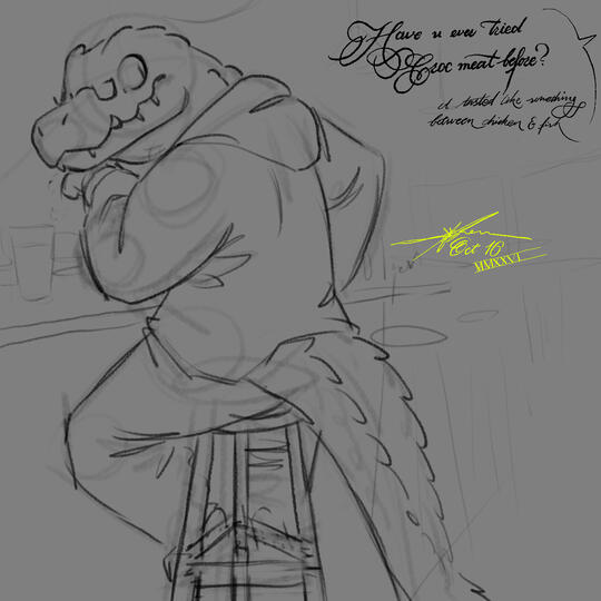 croc meat